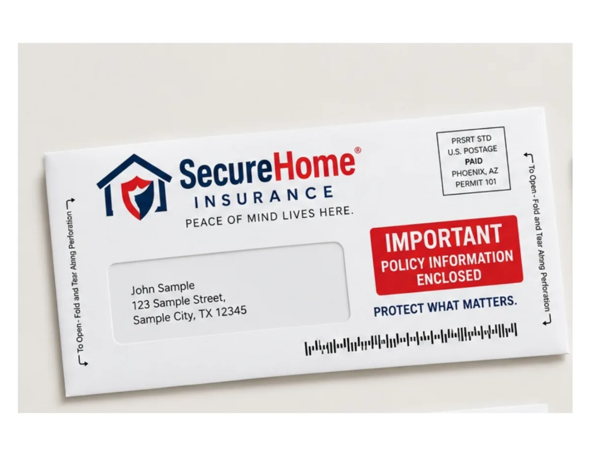Insurance snap pack campaign example